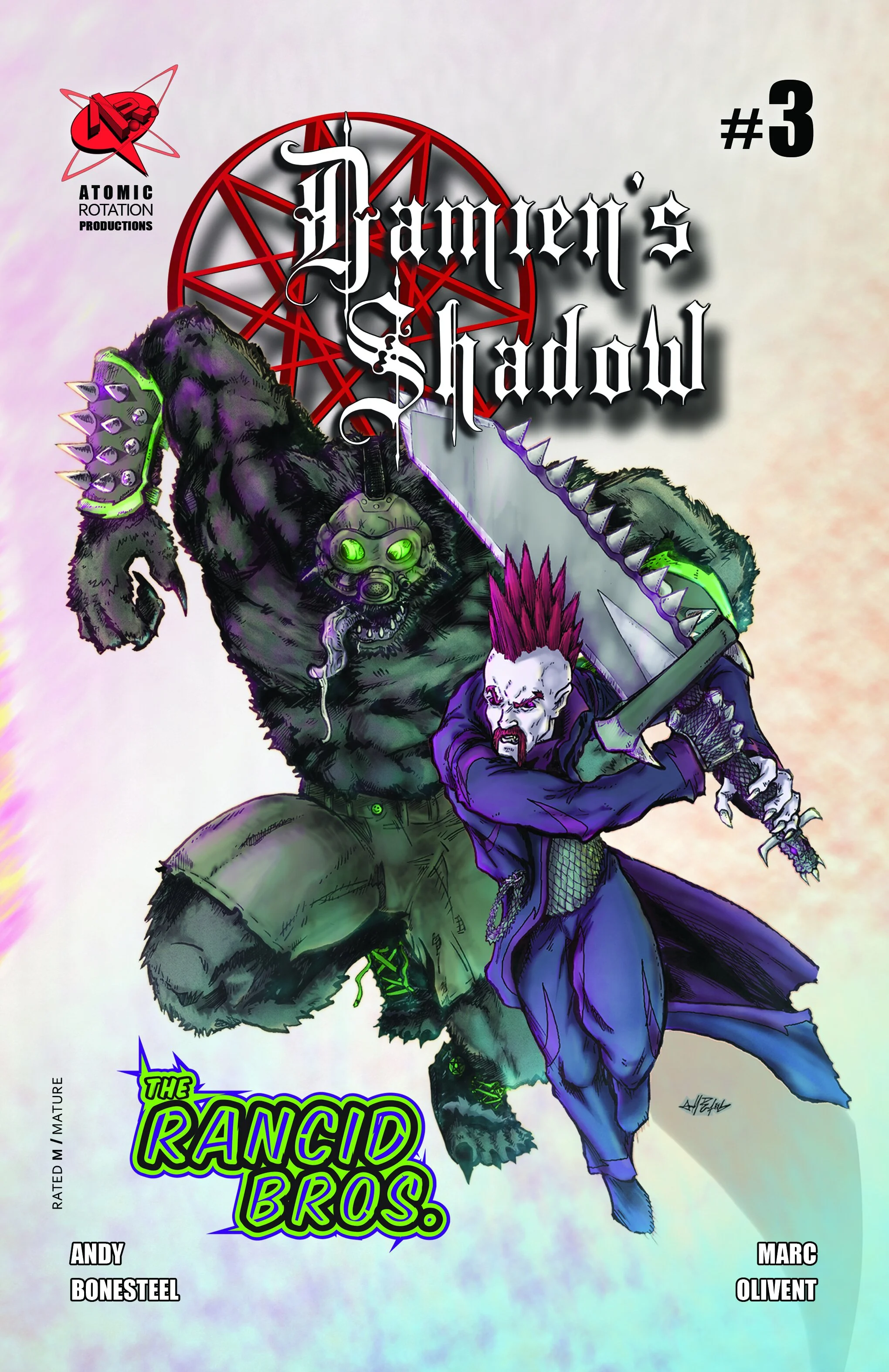 Damien's Shadow #3 PRINTED — Madd Bonez